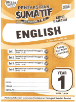 Pentaksiran Sumatif Penggal 1 & 2 English Year 1